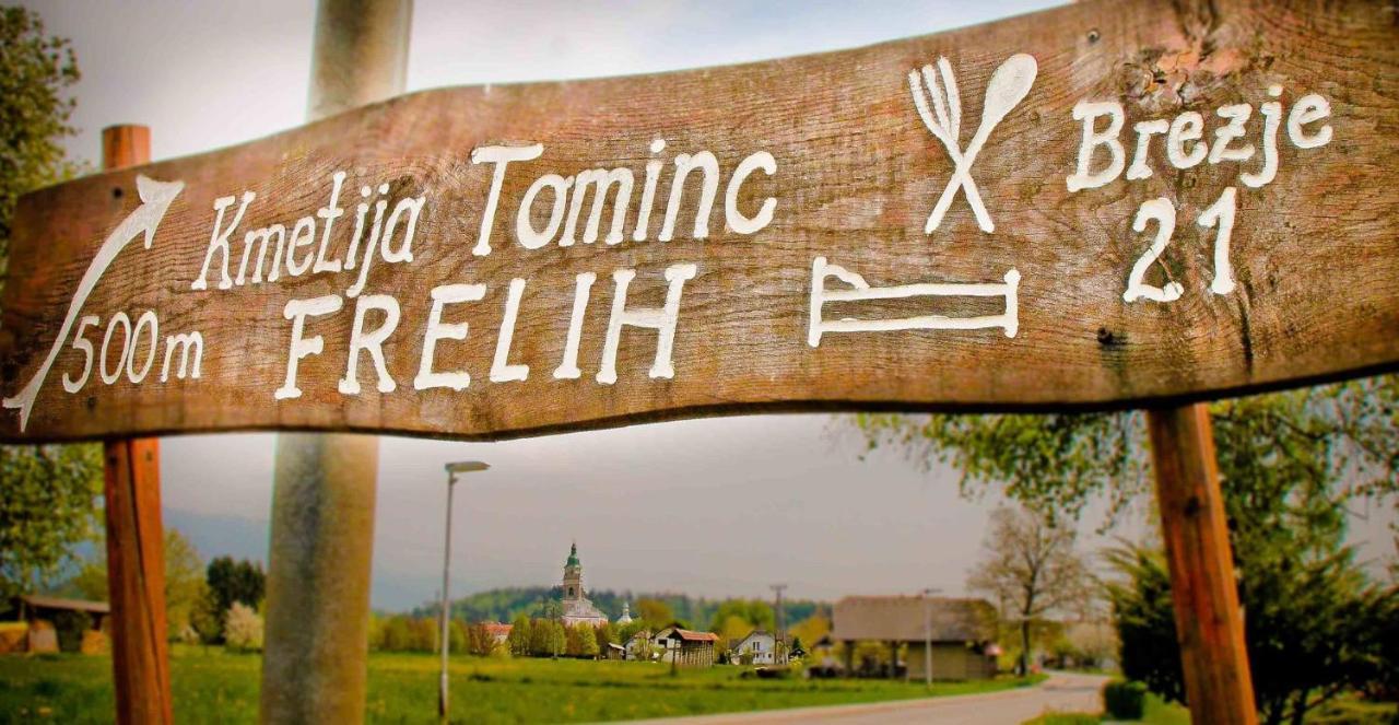 Tourist Farm Tominc Villa Brezje Exterior photo